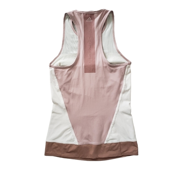 Stella McCartney Adidas Performance TechFit Colour Block Tank Top - Picture 3 of 7